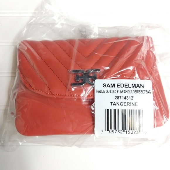 NWT Sam Edelman Vegan Leather Quilted Belt Bag - Picture 6 of 6